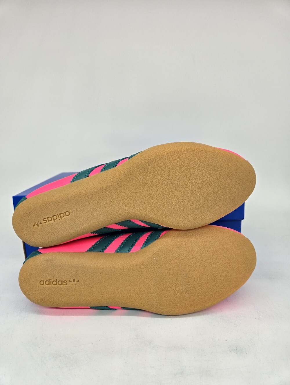 adidas Women's Tokyo IH3998 Lucid Pink Power Green Gold Metallic Shoes Size 7 - Picture 7 of 8
